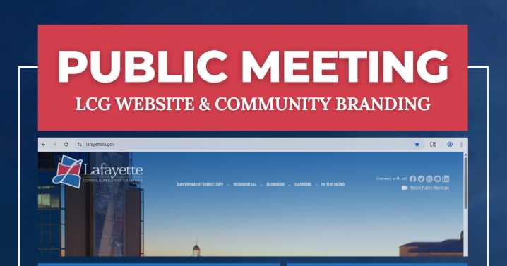 LCG sets public meeting on website