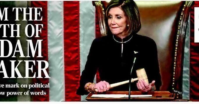 FROM THE MOUTH OF MADAM SPEAKER