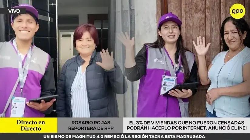 El 3% de las viviendas que no fueron censadas podrá hacerlo por internet, anunció el INEI