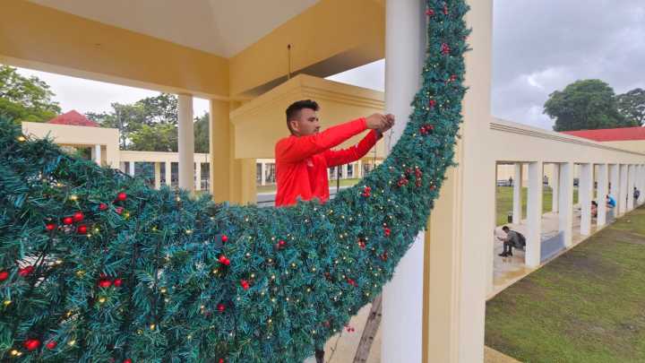 Habitantes de Maturín piden respetar las decoraciones navideñas