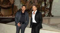SRK and Salman visit Abu Dhabi museum, pose with giant dino fossil