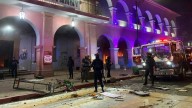 Incendian Palacio Municipal de Apatzingán en medio de protestas por el asesinato de Carlos Manzo