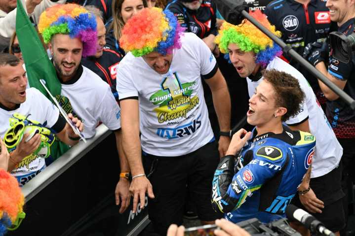 Diogo Moreira, 'O Rei' de Moto2