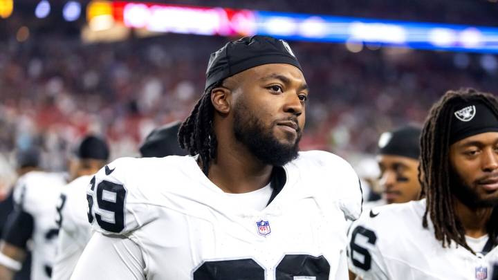 Raiders add DT Adam Butler to their practice report