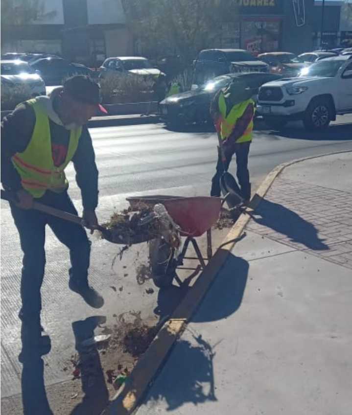 Continúan trabajos en Cruzada del Cambio