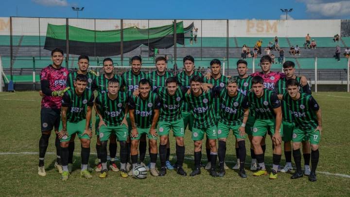 PSM Fútbol empezó con todo el Regional Amateur: goleó a Unión de Álvarez, con varios jugadores de Argentino