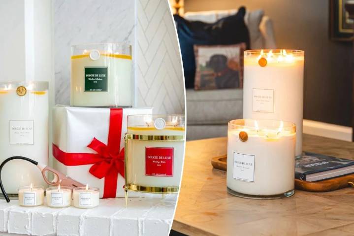 At Big Ass Luxuries' Black Friday sale, shop the largest candles for 20% off