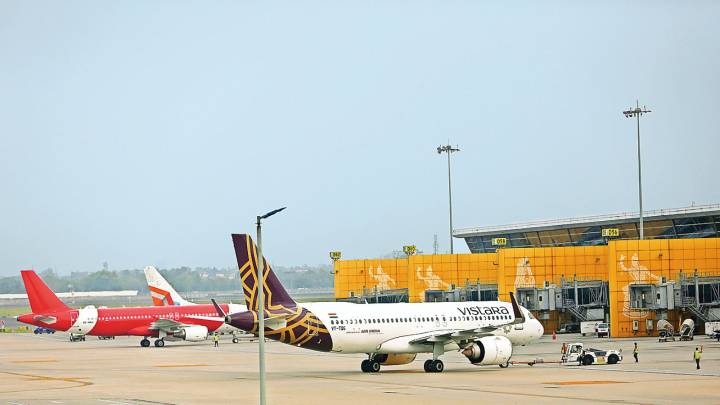 Delhi airport flights delayed as ‘technical issue’ hits air traffic control