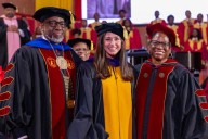 Katie Britt receives honorary doctorate during Tuskegee homecoming