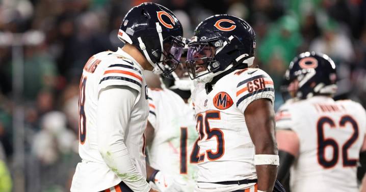 Bears vence al campeón Eagles y logra su quinto triunfo consecutivo en el Black Friday de la NFL