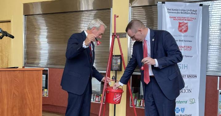 Salvation Army launches Red Kettle drive as need grows across Southern Illinois