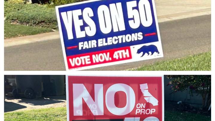 Prop 50 redistricting results in the North State