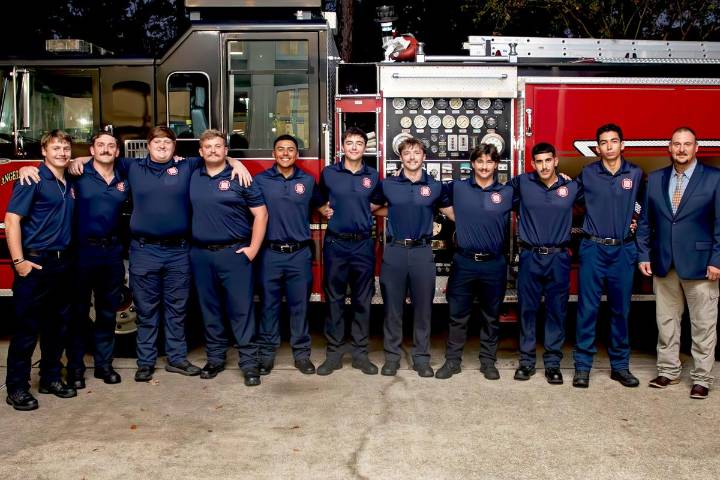 Angelina College Fire Academy Celebrates 10 New Graduates