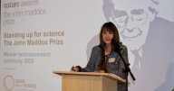NSU alumna Virginia Burkett earns Maddox Prize for Standing Up for Science