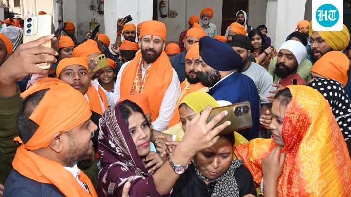 Chirag Paswan visits Patna Sahib gurdwara