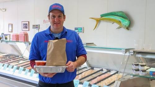 Gadaleto's Seafood Market serves both fresh fish, and the community