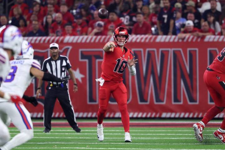 Defense racks up 8 sacks as Texans shut down Bills