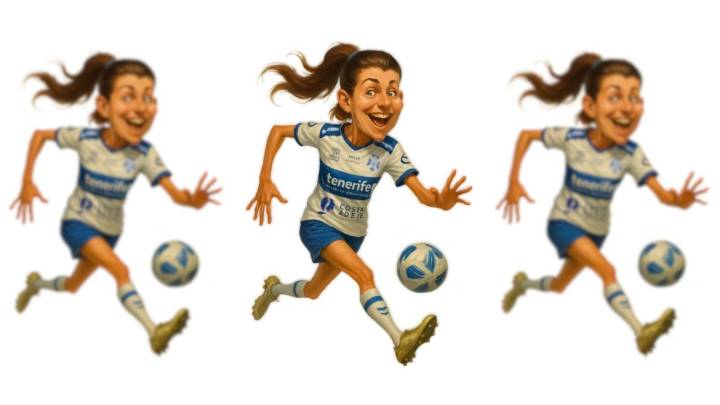 Carlota Suárez, jugadora del Tenerife: «Nosotras no tuvimos la oportunidad de aprender de otras chicas»