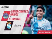 Resumen, goles y video: Sporting Cristal venció 4-1 a Comerciantes Unidos en Cutervo