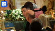 Cristiano Ronaldo attends White House black-tie event with Donald Trump and Saudi crown prince