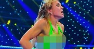 WWE star suffers major wardrobe malfunction as show forced to 'cut to black'