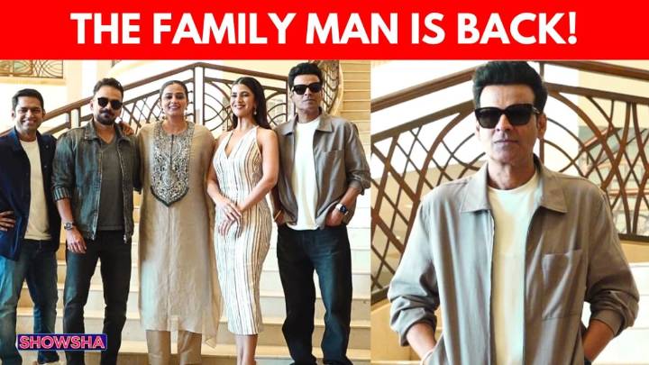 Manoj Bajpayee, Priyamani, Sharib Hashmi & Nimrat Kaur Are All Smiles As They Promote Family Man S03