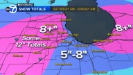 Chicago weather forecast: Several inches of snow expected Saturday | Winter Storm Warning to go into effect this weekend in IL - ABC7 Chicago