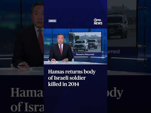 Hamas returns body of Israeli soldier killed in 2014