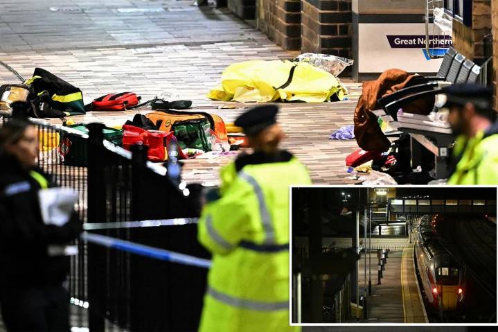 Multiple people stabbed on train in England