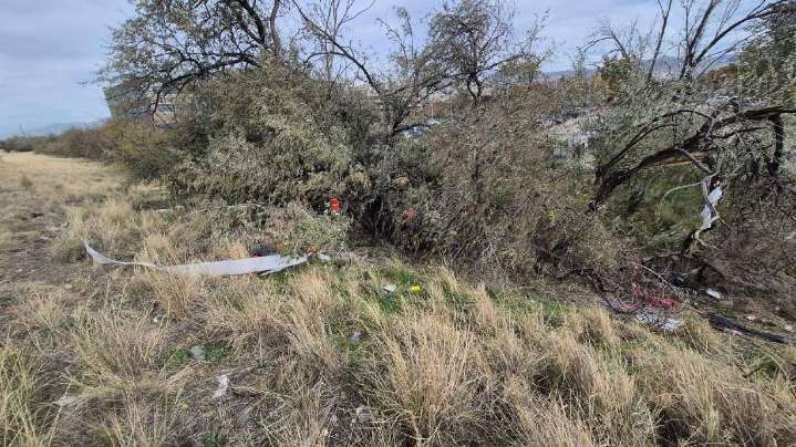 Woman killed in crash on I-215 near Salt Lake airport