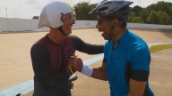 Houston cyclist's new world record is faster than athletes half his age