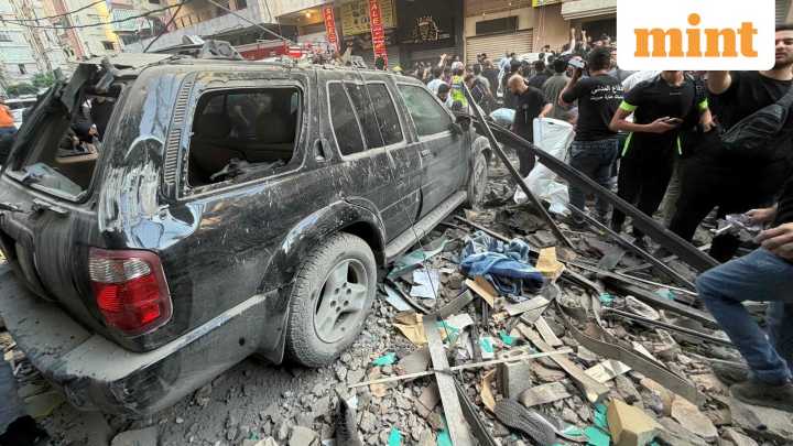 Israel targets Hezbollah’s top commander in Beirut strike; dozens wounded