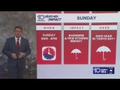 10 Weather: Friday evening forecast