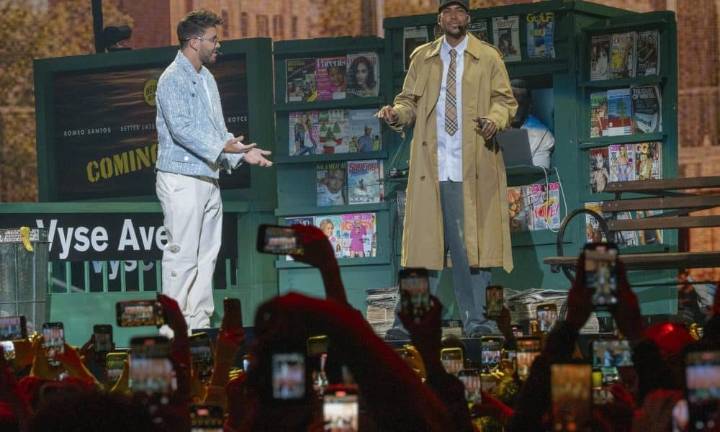 Romeo Santos y Prince Royce seducen a Nueva York en la primera ‘escucha’ de su álbum a dúo