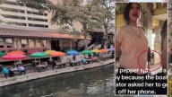 Woman arrested after pepper-spraying people on River Walk barge over loud phone complaints, records show