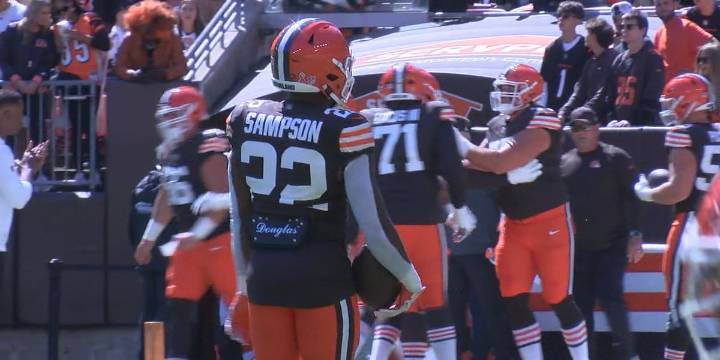 Dylan Sampson nominated for Rookie of the Week after Raiders performance