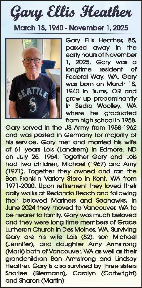 Gary Heather | Obituary