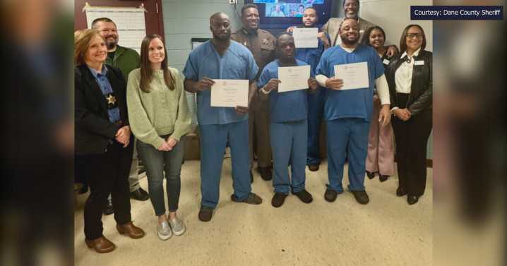 Inmates at Dane County Jail complete Cornell University certificate
