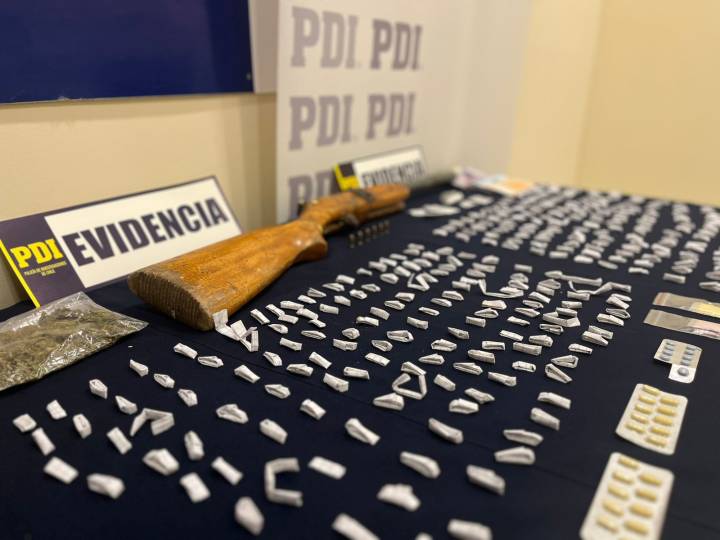Prisión preventiva en Coquimbo tras operativo MT0: incautan drogas, municiones y un arma artesanal