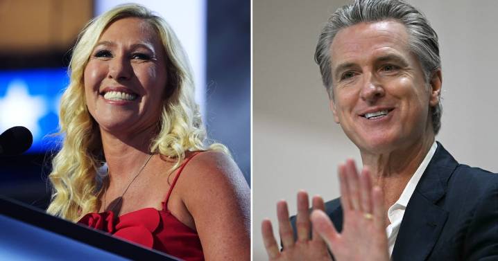 Marjorie Taylor Greene Goes Full Gavin Newsom to Mock Donald Trump