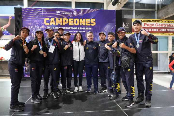 Campeones Centroamericanos llegan a Venezuela con 199 medallas
