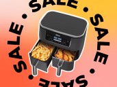 Target holiday deal 2025: Ninja Foodi dual-basket air fryer now $120