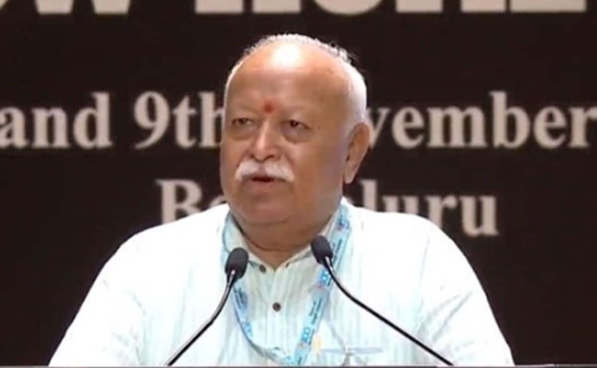 ‘Even Hindu Dharma is not registered’: Mohan Bhagwat on legal status of RSS