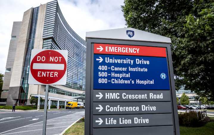 What is the structure of Penn State Health, the Cancer Institute, and the university?