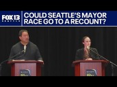 Seattle mayoral race could go to a recount