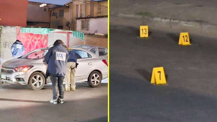 Más de 30 disparos: Mujer es asesinada mientras estaba estacionada dentro de su auto en Quilicura