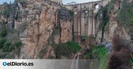 El puente andaluz de casi 100 metros de altura que se construyó a la segunda y con sillares de piedra del Tajo