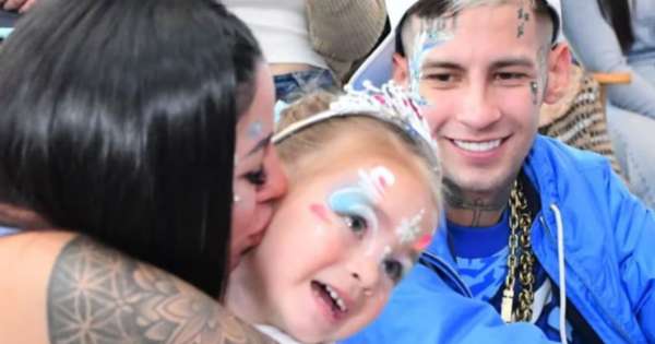 L-Gante le cumplió un sueño a su hija Jamaica: la reacción de Tamara Báez