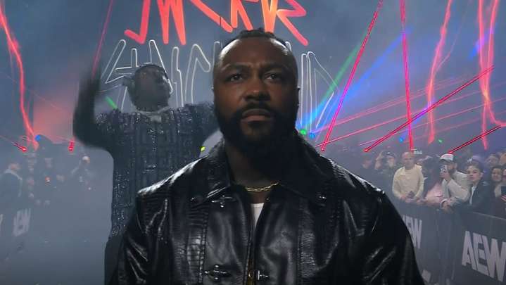 Swerve Strickland Returns At AEW Full Gear Making The Save For Former Rival Adam Page