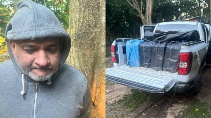 Cayó Brian Bilbao, el acusado de narcotráfico más buscado de Santa Fe: lo detuvieron con 400 kilos de cocaína